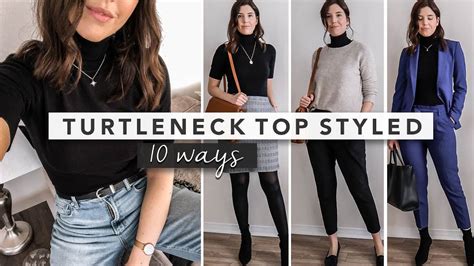 how to style an oversized turtleneck